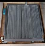Plate Fin Hydraulic Oil Radiator Komatsu PC400-6 Excavator Use