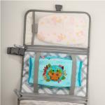 Travel Waterproof Changing Bag , Multi Purpose Baby Bag Inner Pocket Waterproof