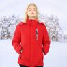 Buy cheap Machine Washable Rechargeable Men Women 4 Heating Zones Electric Hooded Winter Heated Jacket from wholesalers
