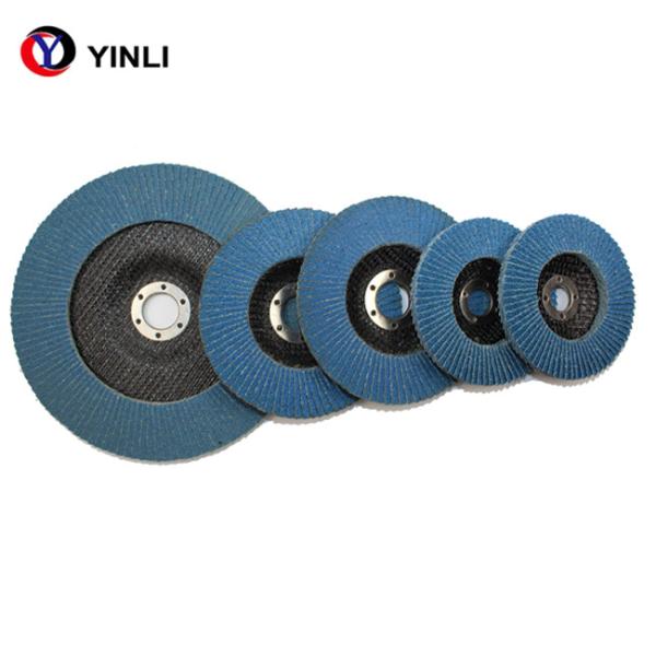 Buy cheap 4 Inch 100mm Zirconia Flap Disc For Metal And Stainless Steel Polishing from wholesalers