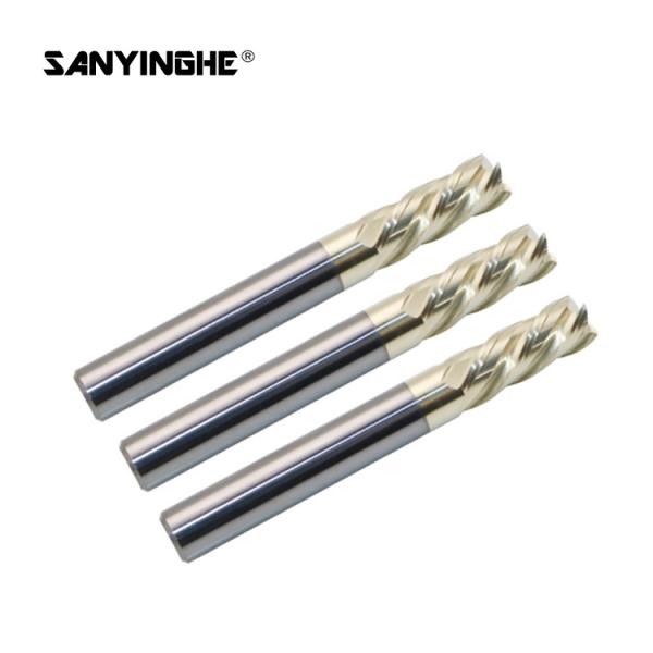 Buy cheap 4 Flute Corner Radius Solid Carbide Taper End Mill For Stainless Steel from wholesalers