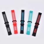 Dual Tone 20mm TPE Smart Watch Band For Xiaomi 5