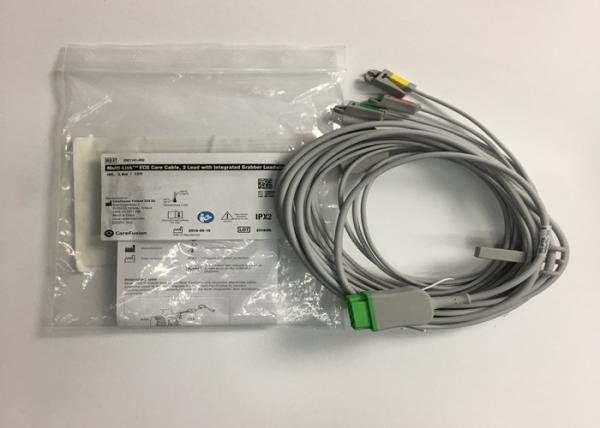 Buy cheap 3 Lead ECG Trunk Cable 2106309-002 With Intergrated Grabber Leadwire 12FT from wholesalers