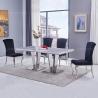 Buy cheap OEM Italian Living Room Furniture 36inch Stainless Steel Marble Dining Table from wholesalers