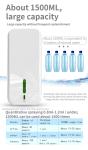 1500ml Hand Washing Soap Dispenser Wall Mounted，Gel/Spray