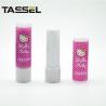 Buy cheap 4.8g Cosmetic Round Lip Balm Tubes Hot Stamping Surface For Lip Gloss from wholesalers