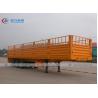 Buy cheap 3 Axle 45T 50T 60T 40ft Warehouse Cargo Fence Semi Trailer from wholesalers