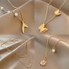 Buy cheap ISO Women Necklaces Stainless Steel Women'S Fashion Necklace OEM from wholesalers