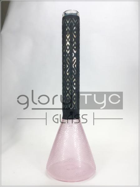 Buy cheap Hookah 19mm Smoking Glass Water Pipes 18 Inch Glass Beaker Bong from wholesalers