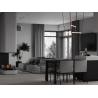 Buy cheap Customized Matte Black Kitchen Cabinets With Island Table Bespoke Kitchen System from wholesalers