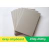 Buy cheap paper mill grey board 300g~650g grey chipboard for book binding board from wholesalers