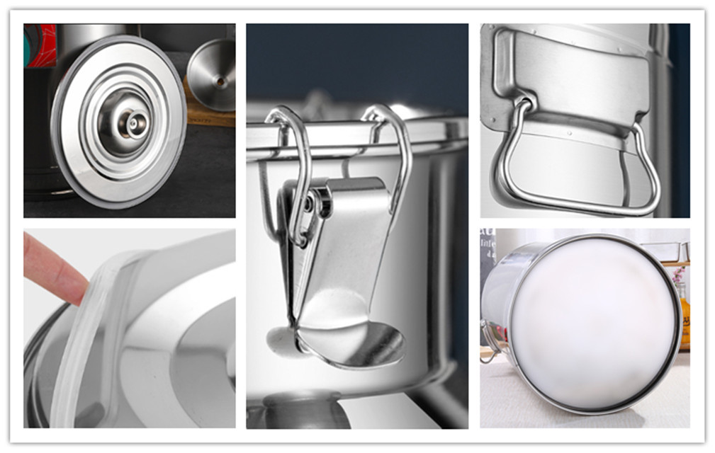 Food Grade 304 Stainless Steel Transport Drums Leakproof
