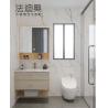 Buy cheap Fadior Floating Stainless Steel Bathroom Vanity With Slatted Open Shelf from wholesalers