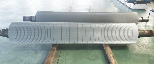 Buy cheap 4.0mm C Flute Tungsten Carbide Regrinding Corrugating Rolls from wholesalers