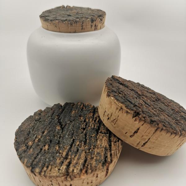 Buy cheap Premium Quality Customized Size Ceramic Bottle Cork Bark Lids from wholesalers
