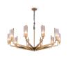 Buy cheap Crystal Breakfast Bar Pendant Lights Home Lighting Gold Color Chandelier from wholesalers