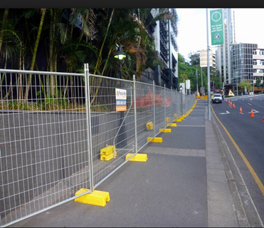 Long Service Life HDG Temporary Fence Security Fence Panels 84 Microns