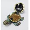 Buy cheap Turtle Custom exquisite turtle shape pewter animal trinket jewelry box from wholesalers