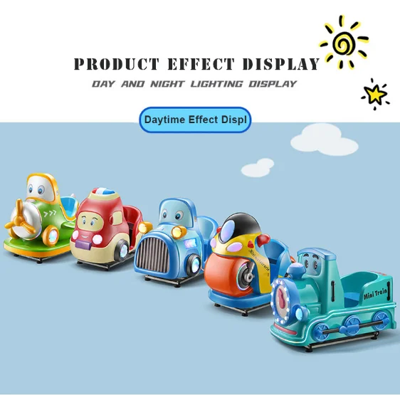 Dreamland High Quality Kiddie Rides Game Machine Coin Operated Kids Train Kiddie Rides