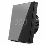 EU/UK Standard Touch Switch LED Wall Light Switch 170-240V Wireless RF433 Remote