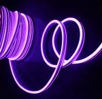 Ultra thin 11x19mm flexible led neon strip light flat emitting side view