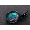 Buy cheap Customized Logo Mobile Phone Macro Lens For Iphone / Samsung / HTC Black from wholesalers