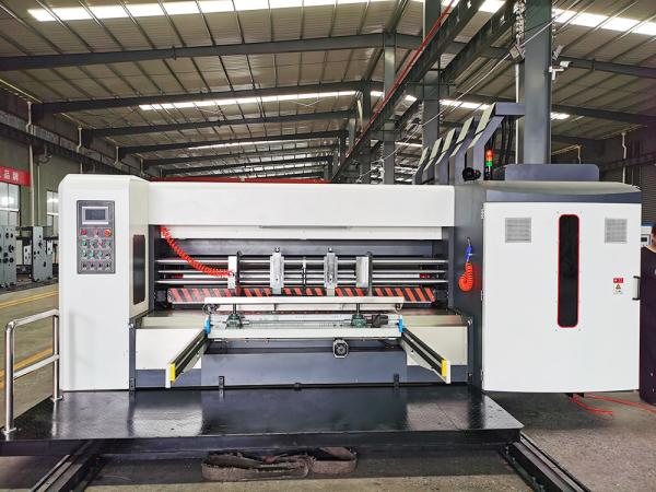 Buy cheap Pizza Box Making Iron Corrugated Carton Flexo Printing Machine 380V from wholesalers