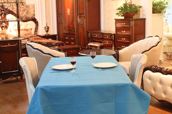 Buy cheap 3Ply Disposable 54x108 Disposable Paper Tablecloths Party Decor from wholesalers