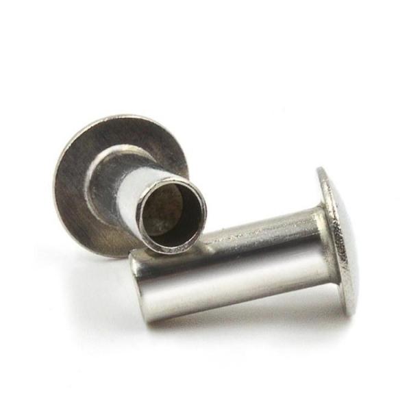 Buy cheap Pan Head Aluminum Semi Tubular Rivets SUS304 Material GB Standard from wholesalers