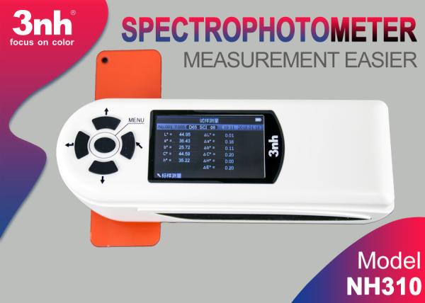Quality 3NH Portable Spectrophotometer Colorimeter Italy USB Cable Color Inspection Instruments NH310 for sale