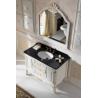 Buy cheap 600mm 48in Solid Wood Bathroom Vanity Contemporary Bathroom Sink Vanity from wholesalers