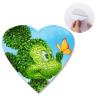 Buy cheap Heart - Shaped Adhesive 3D Lenticular Stickers With Sea Animal Design from wholesalers