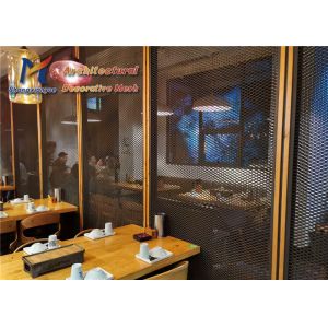 Buy cheap Restaurant Aluminum Expanded Mesh 2.0mm 2m Stretched Steel Mesh from wholesalers
