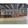 Buy cheap 1310mm Wheel Base Air Suspension 3 Axle Side Curtain Trailer from wholesalers