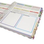 2022 Spiral NoteBook Printing Services gloss lamination 196*216mm