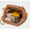 Buy cheap OEM Ladies Clutch Bags 31cm 20cm Chocolate Brown Clutch Purse from wholesalers