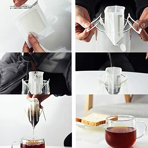 Eco Friendly Disposable Drip Coffee Filters Sustainable With Customized Logo