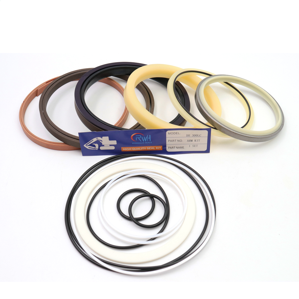 Hydraulic Cylinder Arm Excavator Seal Kit For Doosan DX300LCA Excavator
