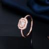 Buy cheap Princess Tiara Crown Sparkling Love Heart CZ Rings for Women Engagement Jewelry Square CZ Ring Jewelry from wholesalers