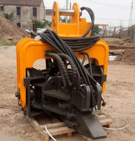 Buy cheap 40T Excavator Mount Driver 12 Meter Sheet Pile Hammer For Sany SY200 SY330 from wholesalers