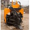 Buy cheap 35Ton Excavator Vibratory Pile Hammer With 2.5M Vice Arm ISO Certified Construction Attachment from wholesalers