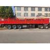 Buy cheap 42 Foot 3 Axle Fence Tipping Semi-Trailer Stake Cargo Trailer 13m from wholesalers