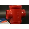Buy cheap Polished Ductile Iron 4 Way Pipe Connector 3000 Psi ANSI Standard from wholesalers