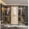 Buy cheap Luxury Led Light Walking Clothes Organizer Closet Storage Cabinet Wardrobe With Glass For Room from wholesalers