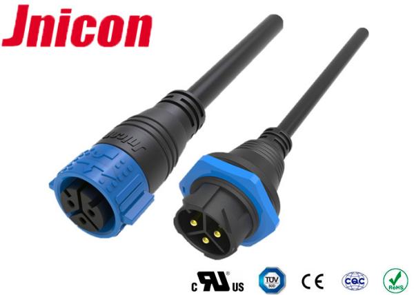 Buy cheap 2 Pin Jnicon Waterproof Cable Connector , Industrial Waterproof Aviation Connector from wholesalers