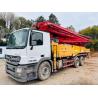 Buy cheap Hydraulic Machining Process Cylinder Type 49 Meter Concrete Pump Truck on Mercedes Benz from wholesalers