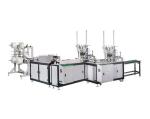 Buy cheap Economic Anti-COVID 19 3 Layer Flat Disposable Face Mask Making Production Line from wholesalers