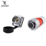 Certificated IP65/IP67 7Pin Metal Underwater Circular Connector