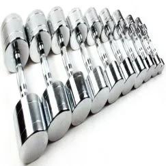 Buy cheap Stackable Stainless Steel Dumbbells 10 Lb 20kg 30kg 40kg from wholesalers