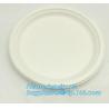 Buy cheap Biodegradable plate food grade green sugarcane bagasse plate,10" sugarcane ecofriendly disposable oval plate bagease pac from wholesalers